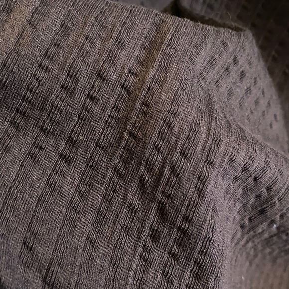 Boden Jersey Navy Seersucker Tiered Midi Dress - 14L - Picture 8 of 8